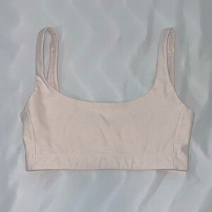 Outdoor Voices Doubletime Bra Ballet Pink XS